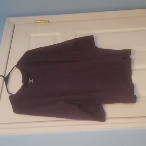 Purple long sleeve top